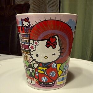 Sanrio Pink and Red Hello Kitty Mug